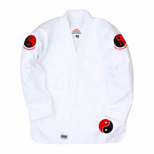 WHITE CUSTOMIZED BJJ GI